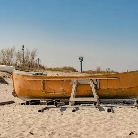 아파트 Appartementhaus Calmsailing, Boergerende, Cleaning Included 보르게렌데레트비슈